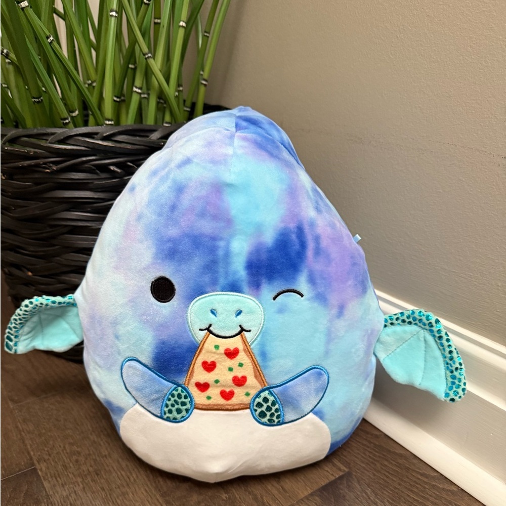 NWT Squishmallows Talib Dinosaur Dragon Pterodactyl Pizza Plush 12” Animal Toy